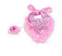 Chniafin Bandana Polyester Paisleys Print Head Wrap Scarf Wristband Plush Headbands HairBand Wrist Wraps Hair Scarves Paisleys Print Head Wrap Paisleys Headbands For Women