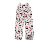 Chnnamzu Pj Bottoms Kids,Pyjama Bottoms Fluffy Kids Long Flannel Pajama Pants Y2K Baggy Anime Cartoon Kawaii Super Soft Comfortable Fluffy Casual Autumn Winter Pajamas Trousers for Boys and Girls