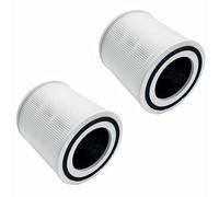 CHNPOFNT 2 PACK TT-AP005 Replacement Filter Compatible with TaoTronics he-pa Air Purifier, 3-in-1 H13 True he-pa with High-efficiency Activated Carbon Pre-Filter