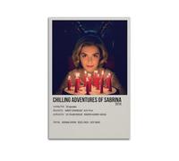 CHNT Chilling Adventures of Sabrina Poster Wall Art Canvas Painting Living Room Bedroom Home Home Decoration Office Wall Poster Gym Art Painting 12x18inch(30x45cm)