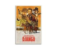 CHNT Django Unchained Classic Poster Wall Art Canvas Painting Living Room Bedroom Home Home Decoration Office Wall Poster Gym Art Painting 12x18inch(30x45cm)