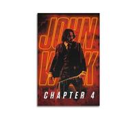 CHNT John Wick Poster Wall Art Canvas Painting Living Room Bedroom Home Home Decoration Office Wall Poster Gym Art Painting 12x18inch(30x45cm)