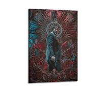CHNT John Wick Poster Wall Art Canvas Painting Living Room Bedroom Home Home Decoration Office Wall Poster Gym Art Painting 08x12inch(20x30cm)