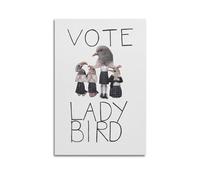 CHNT Lady Bird Poster Wall Art Canvas Painting Living Room Bedroom Home Home Decoration Office Wall Poster Gym Art Painting 08x12inch(20x30cm)