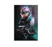 CHNT Lewis Hamilton Poster Wall Art Canvas Painting Living Room Bedroom Home Home Decoration Office Wall Poster Gym Art Painting 12x18inch(30x45cm)