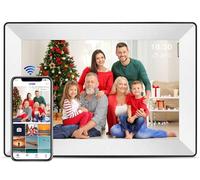 Chnwpify Frameo Digital Photo Frame 10.1 Inch WiFi Touchscreen Digital Photo Frame 16 GB Memory, Automatic Rotation, Share Photos/Videos Instantly via the Frameo App