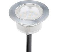 CHNXU Pack of 1 x 60mm Large Cool White Led Ground Lights Outdoor Low Voltage IP67 1.5W Waterproof Drive Over Lights