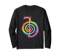 Cho Ku Rei Symbol, Reiki, Power, Protection, Aura Flow Long Sleeve T-Shirt