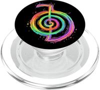 Cho Ku Rei Symbol, Reiki, Power, Protection, Aura Flow PopSockets PopGrip for MagSafe
