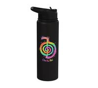 Cho Ku Rei Symbol, Reiki, Power, Protection, Aura Flow Stainless Steel Insulated Water Bottle