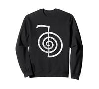 Cho Ku Rei Symbol, Reiki, Power, Protection, Aura Flow Sweatshirt