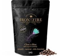 Choc a Bloc Specialty Blend 1kg Whole Beans - Immerse Yourself in Award-Winning Central American Coffee with Rich Milk Chocolate, Caramel & Vanilla Notes - IRON & FIRE