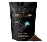Choc a Bloc Specialty Blend 220g Cafetiere/French Press Grind - Immerse Yourself in Award-Winning Central American Coffee with Rich Milk Chocolate, Caramel & Vanilla Notes - IRON & FIRE