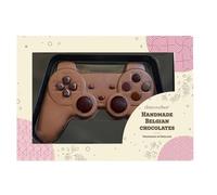 Choc on Choc Chocolate Gaming Controller - Handmade Milk Belgian Chocolate Gamer Gift - Novelty for Boys, Men, Kids - Fun Game Controller in Stylish Gift Box - 135g
