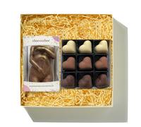 CHOC ON CHOC Chocolate Lady Body & Assorted Hearts