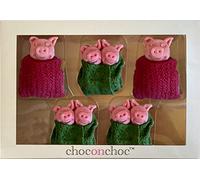 Choc on Choc Chocolate Pigs in Blankets | Handmade Belgian Chocolate - 160g - Premium British Confectionery | Fun Novelty Treats for Christmas | For Christmas & Chocolate Lovers