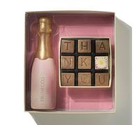 Choc On Choc Chocolate Prosecco Thank You Gift Box Chocolate One Size