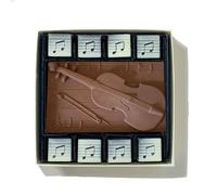 Choc On Choc Chocolate Violin Chocolate One Size