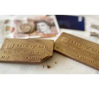 Choc On Choc Bank Of Dad Chocolate Chocolate One Size