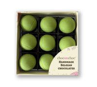 CHOC ON CHOC Nine Caramel Filled Chocolate Tennis Balls