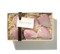 Choc On Choc White Chocolate Strawberry Punnet Chocolate One Size