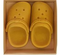 Choc on Choc - Yellow Chocolate Solid Croc - Handmade White Belgian Chocolate Crocs - Fun and Sunny Novelty Gift for Footwear Fans, Parties, Gags or Birthday Treats - Box of 2-90g