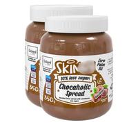 Chocaholic Spread 350g x Pack of 2 - Totally Amazing, Low Sugar, Zero Palm Sugar and Guilt Free - Perfect on Toast or as a Baking Ingredient - Suitable for Vegetarians