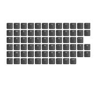 Chocfox-Fans WOB Translucent Keycap Set Keycaps Low Profile PC Keycaps for Kailh Chocolate Switch Mechanical Keyboard