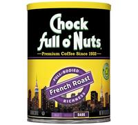 Chock Full O Nuts French Roast Ground Coffee 292g Can