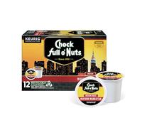 Chock full o'Nuts Midtown Manhattan Coffee Compatible with Keurig K-Cup Pods (1 Pack of 12 Single Serving Cups)