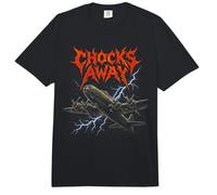 Chocks Away Lancaster Bomber WWII Pilot Comfort Colors Adult Heavyweight T-Shirt