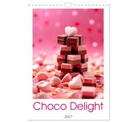 Choco Delight (Wall Calendar 2027 DIN A4 portrait), CALVENDO 12 Month Wall Calendar: Indulge in a year of Choco Delight with our tantalizing calendar ... mouthwatering assortment of chocolate treats.