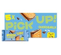 Choco & Milk Chocolate Biscuit Bars, 5 Pack, 1 x 140g,Crispy biscuit bars filled with a smooth layer of chocolate and milk cream for the perfect sweet treat