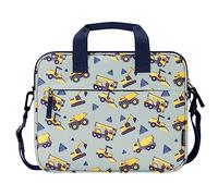 Choco Mocha 12.5 Inch Kids Tablet Bag Sleeves, Carrying Tablet Case Fit for Kids Tablet Fire HD 10 8, Fire HD Pro 10 8, iPad, Kindle, Car Grey