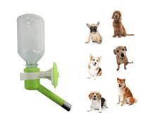 Choco Nose Patented No-Drip Small-Medium Sized Dogs/Cats Water Bottle/Feeder Cages Crates 300ML Mess Free Leak-Proof Nozzle 16mm Apple Green (C590)