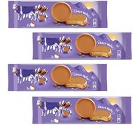 Choco Wafer 150g - Crunchy Wafers Coated in Smooth Milk Chocolate - Mk (4 x Bars)