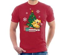 Chocobo Around The Christmas Tree Men's T-Shirt