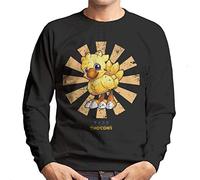 Chocobo Retro Japanese Final Fantasy Men's Sweatshirt Black