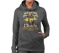 Chocobo Taxi Service Final Fantasy VII Women's Hooded Sweatshirt Charcoal