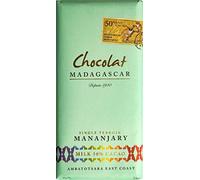 CHOCOLAT MADAGASCAR | Single Terroir MANANJARY | Fine Milk Chocolate 50% Cacao | 75 g Bar