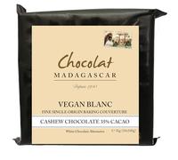 Chocolat Madagascar Vegan White (35%) bar - 1kg