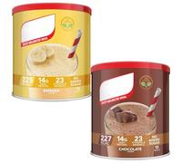 Chocolate 365g & Banana 365g Meal Replacement Shake Powder - Healthy Weight Loss Shakes, High Protein, Quick Breakfast or Snack, Meal Replacement for Diet and Slimming
