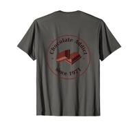 Chocolate addict since 1971 - Sweet tooth's pride T-Shirt