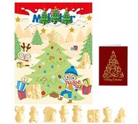Chocolate Advent Calendar 2025-24 Creamy White Chocolate 85g - Christmas Gifts for Kids & Adults, Food Advent Calendar 2025