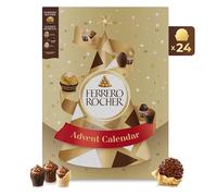 Chocolate Advent Calendar 2025 by Ferrero Rocher, Large Box of Chocolates: Ferrero Golden Moments Milk, White & Dark Chocolate, Christmas Countdown & Christmas gifts 258g