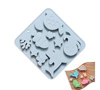 Chocolate and Candy Molds | 10 Cavities with Sea Theme Non-stick | Small Chocolate Molds, For Kitchen Ice Cake Soap Gummy Jelly Cookie Food