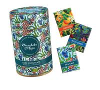 Chocolate and Love | Napolitains Tin - Pack of 30 x 5.5g Bars | Premium, Organic & Fair Trade | Perfect for Special Occasions (TIN, Sea Salt)