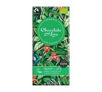 Chocolate and Love Organic 67% Dark Chocolate, Mint - 80g Bar