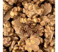 Chocolate Apple Pie Clusters - White and Milk Chocolate With Cookies Dried Apple & Cinnamon (250g)