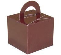 Chocolate Balloon Weight Favour Boxes - Pack of 10